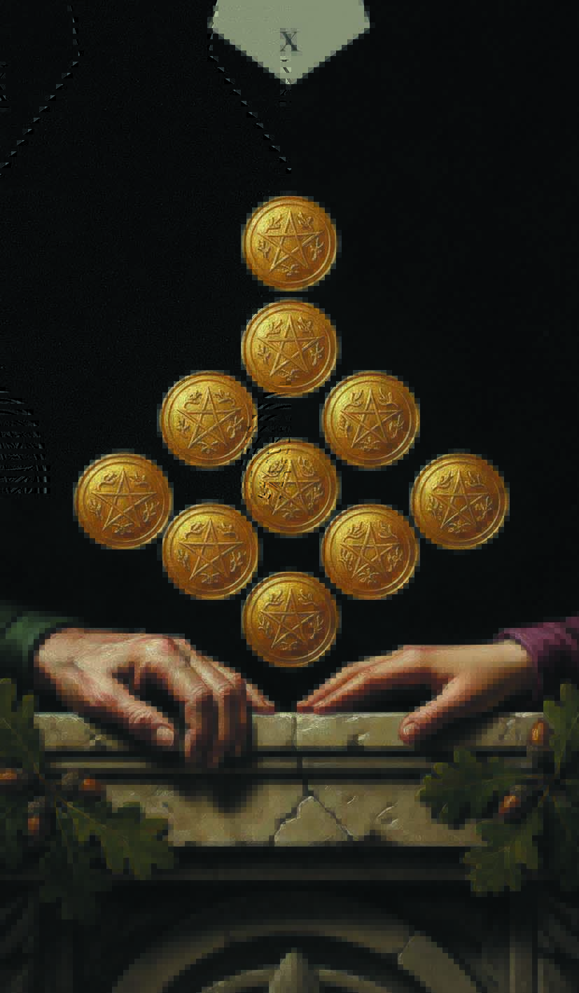 TEN OF PENTACLES