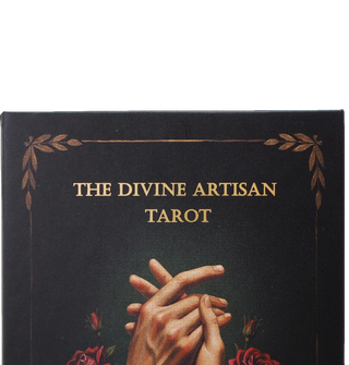 Nebula Deckworks tarot deck featuring dark luminous artwork and premium packaging