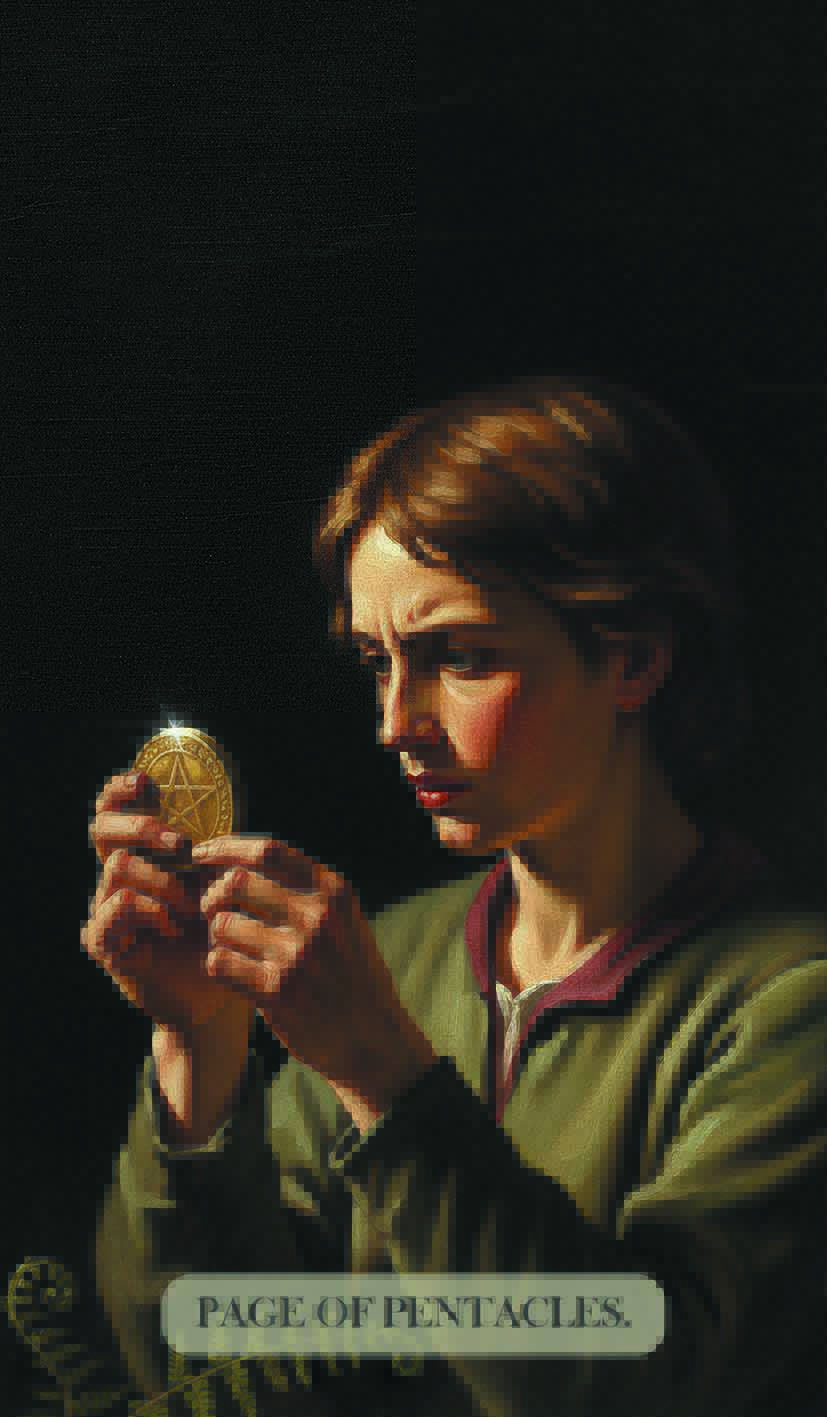 PAGE OF PENTACLES
