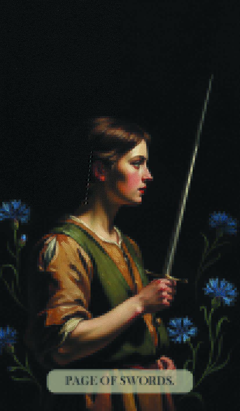 PAGE OF SWORDS