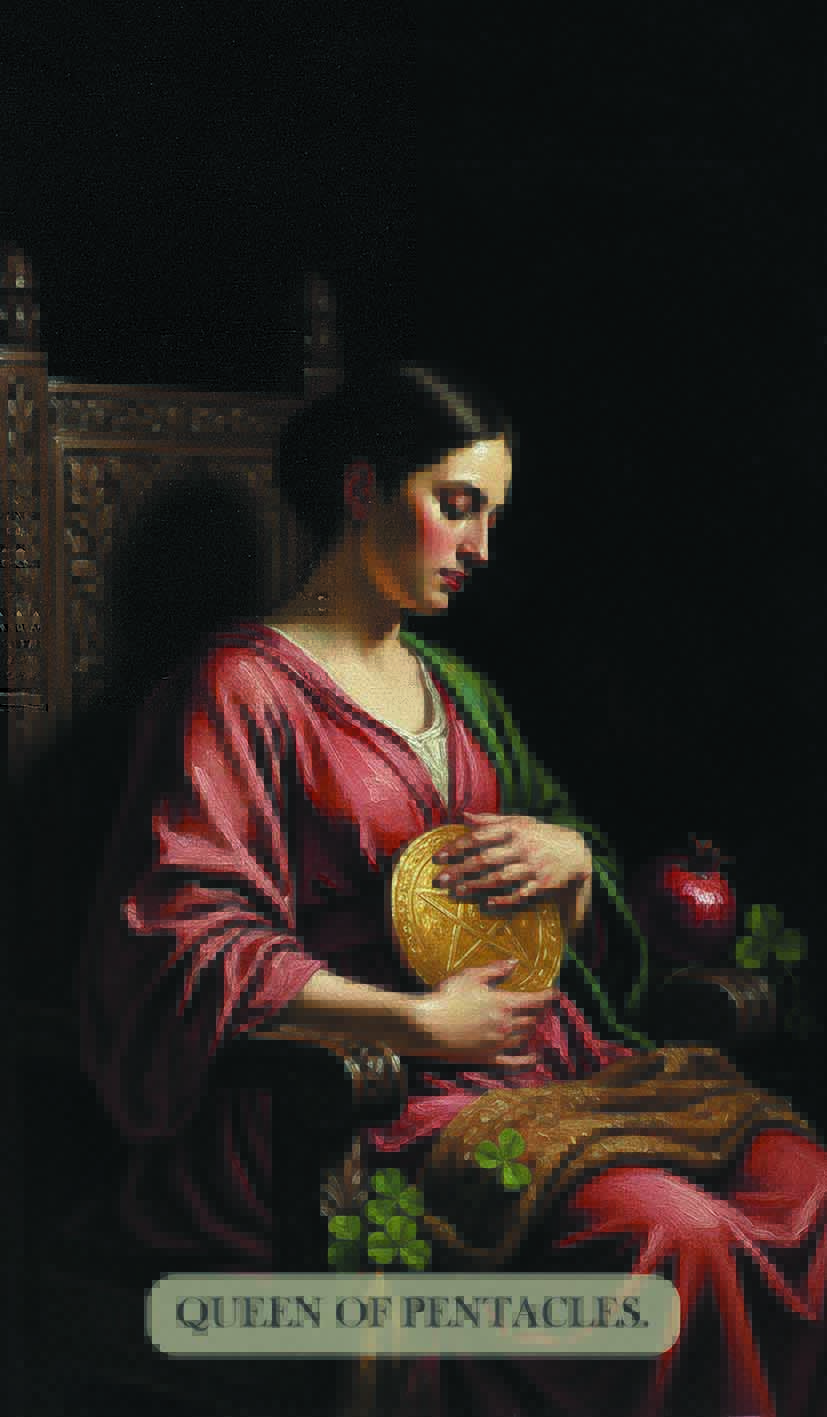 QUEEN OF PENTACLES