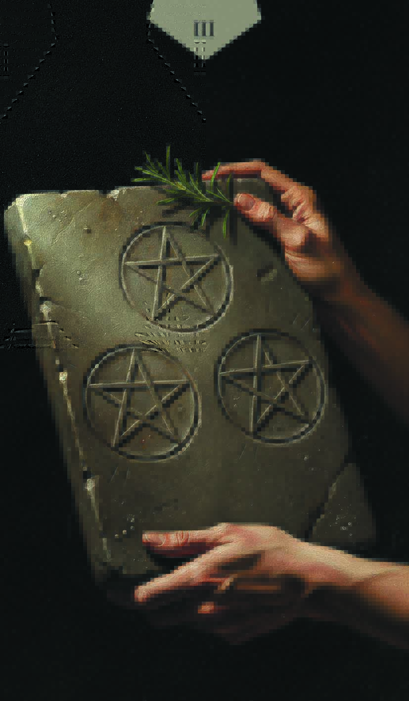 THREE OF PENTACLES