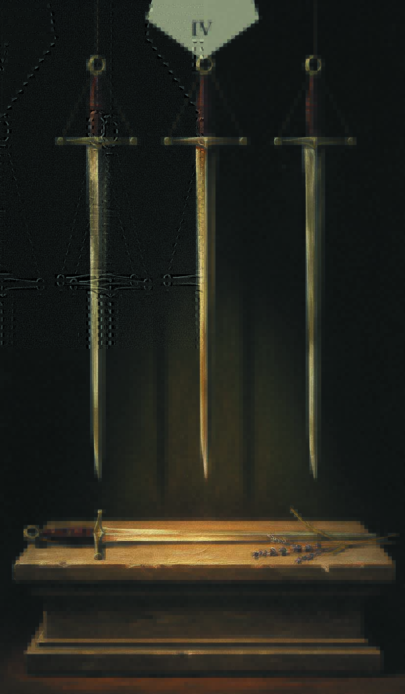 FOUR OF SWORDS