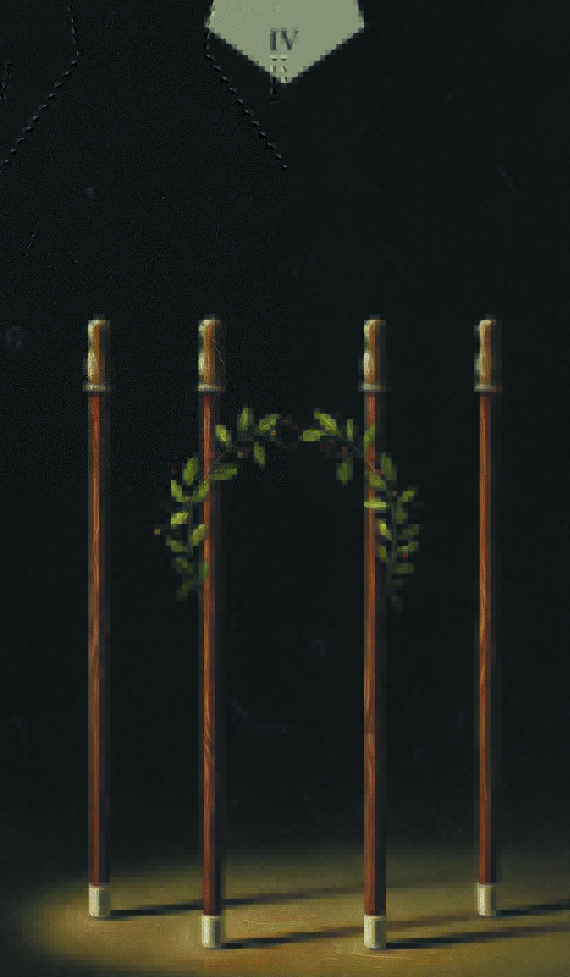 FOUR OF WANDS