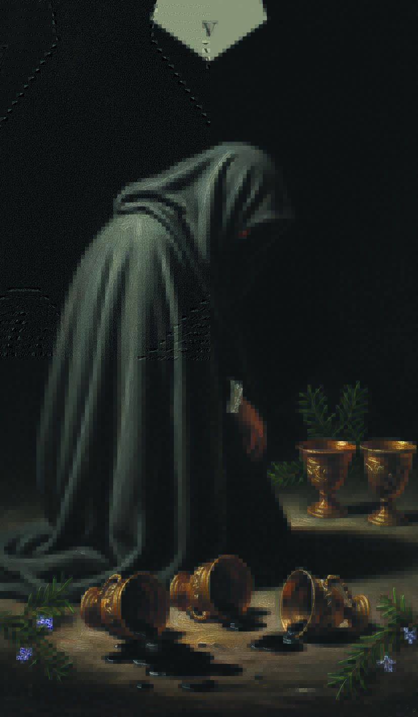 FIVE OF CUPS