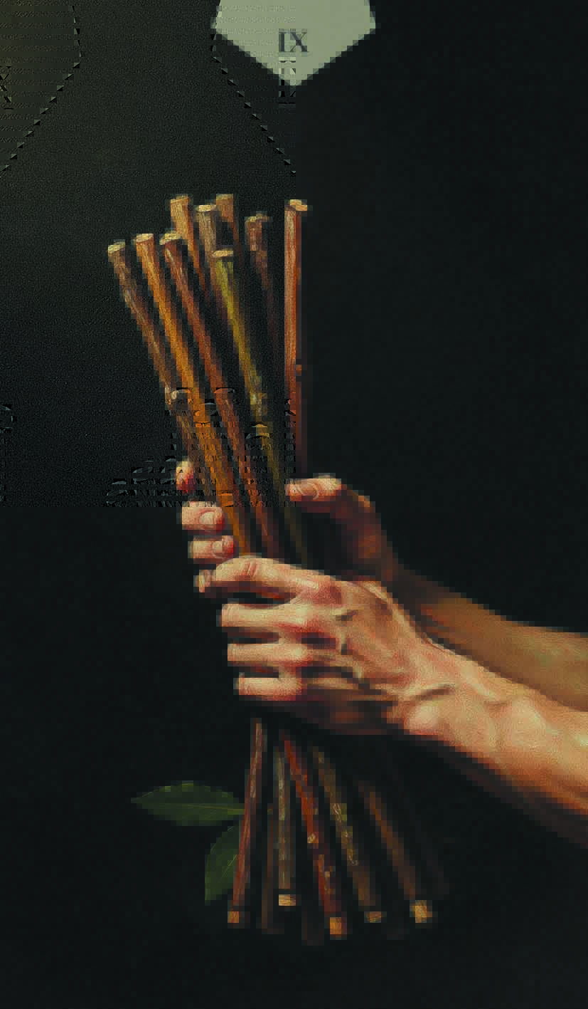 NINE OF WANDS
